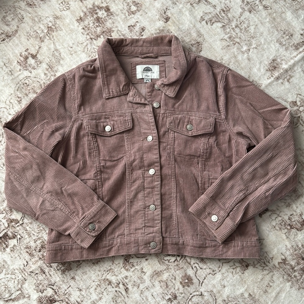 Mauve Corduroy Jacket